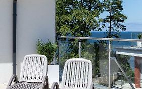 Apartament Klifowa z widokiem na morze i basenem